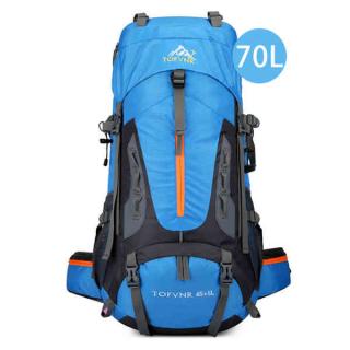 B252201 Hiking 70L Travel Outdoor Trekking Camping Rucksack Backpack