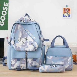 B36-819 Casual Waterproof School Bag 3 in 1 Backpack