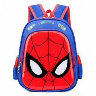 B608015-4 Casual Waterproof School Bag Spider Man Backpack