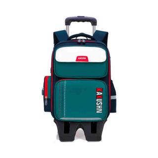 B66221-1 Casual Waterproof School Bag Dayback Trolley Backpack