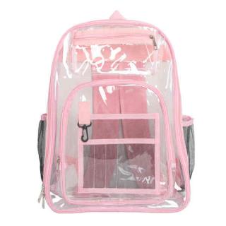 X23-0167 Leisure Waterproof Transparent Casual Dayback Bag